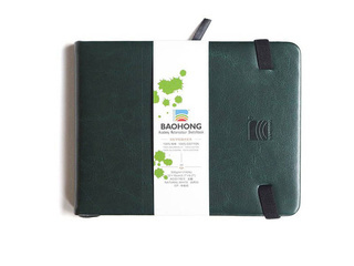Скетчбук 24л. Хлопок 300г/м, ср/зерно, 120*160мм BAOHONG, BSC-3120Z																							

